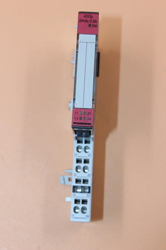 PREOWNED | TURCK | BL20-4DO-24VDC-0.5A-P |