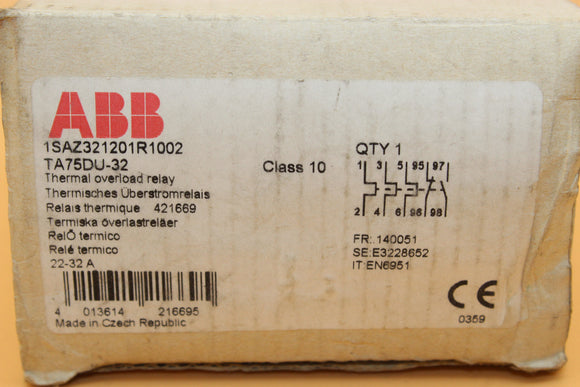 New | ABB | 1SAZ321201R1002  2 |