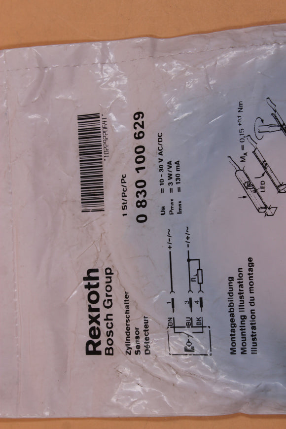 NEW | REXROTH | 830100629 |