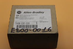 New | Allen-Bradley | 140M-C2E-C20 | ALLEN-BRADELY 140M-C2E-C20 MOTOR PROTECTOR 14.5-20A
