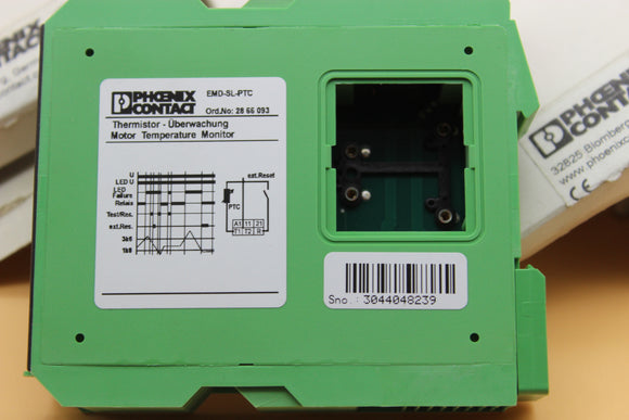 New | Phoenix contact | EMD-SL-PTC | Phoenix contact EMD-SL-PTC MOTOR TEMPERATURE MONITOR