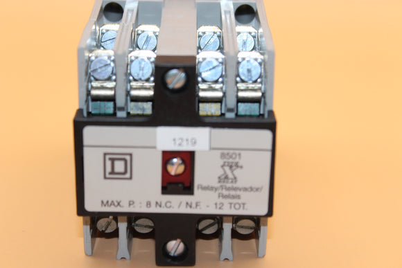 New No Box | SQUARE D | 8501X062 | SQUARE D  8501X062 INDUSTRIAL CONTROL RELAY