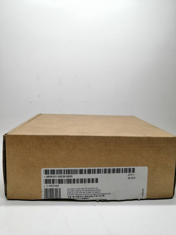 New Open Box | SIEMENS | 6AV6 671-5AE00-0AX0 | SIEMENS SIMATIC 6AV6 671-5AE00-0AX0 CONNECTION BOX  MOBILE PANEL 277