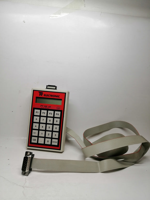 New No Box | TR | PT 100 CE | TR ELECTRONIC PT 100 CE Programming terminal 480-00010 with cable