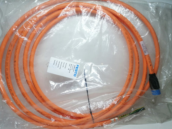 New Open Box | FESTO | NEBM-M16G8-E-5-Q7-LE8-1  | FESTO  NEBM-M16G8-E-5-Q7-LE8-1 MOTOR CABLE