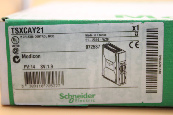 New Sealed Box | Schneider Electric | TSXCAY21 | SCHNEIDER ELECTRIC TSXCAY21