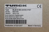New | TURCK | BL20-E-8DI-24VDC-P/ET | TURCK  BL20-E-8DI-24VDC-P/ET BL20 ELECTRONICS DIGITAL INPUT
