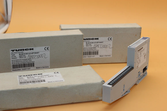New | TURCK | BL20-E-8AI-U/I-4PT/NI/ET | TURCK NBL20-E-8AI-U/I-4PT/NI/ET  BL20 ELECTRONICS ANALOGUE INPUT