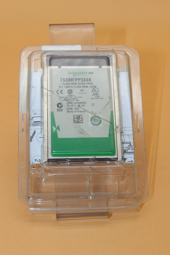 New Sealed Box | Schneider Electric | TSXMFPP384K | SCHNEIDER ELECTRIC TSXMFPP384K  FLASH MEM 384KB PROG
