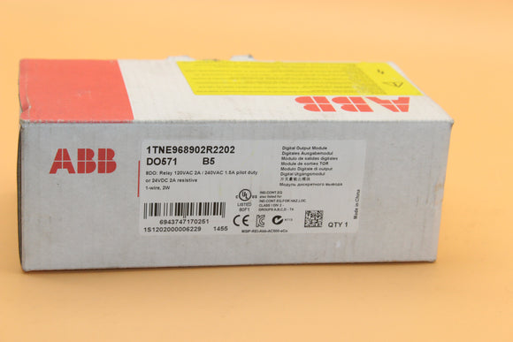 New | ABB | 1TNE968902R2202   DO571 | ABB   1TNE968902R2202   DO571