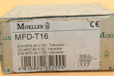 New | MOELLER | MFD-T16 | MOELLER   MFD-T16   E/A MFD 24 VDC TRANSISTOR