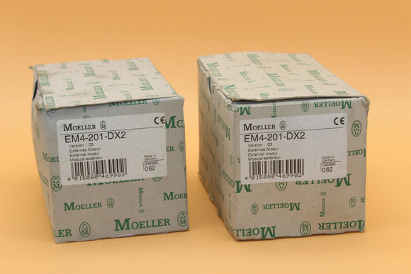 New | MOELLER | EM4-201-DX2 | MOELLER    EM4-201-DX2  EXTERNAL MODULE