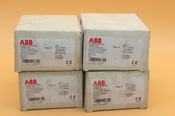 New | ABB | 1SAZ321201R1004 | TA75DU-52   THERMAL OVERLOAD RELAY 36-52A