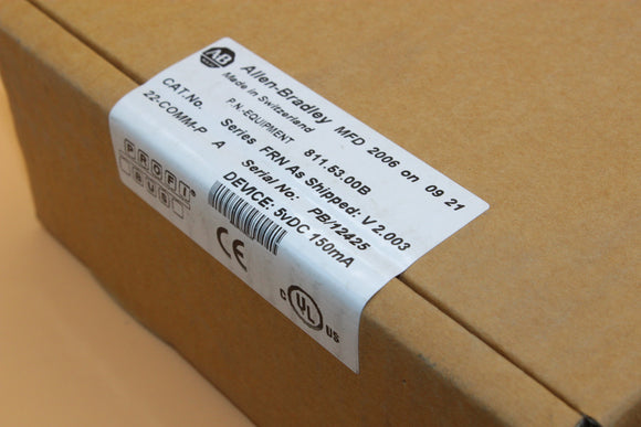 New Sealed Box | Allen-Bradley | 22-COMM-P