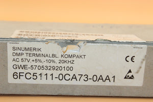 New | SIEMENS | 6FC5111-0CA73-0AA1